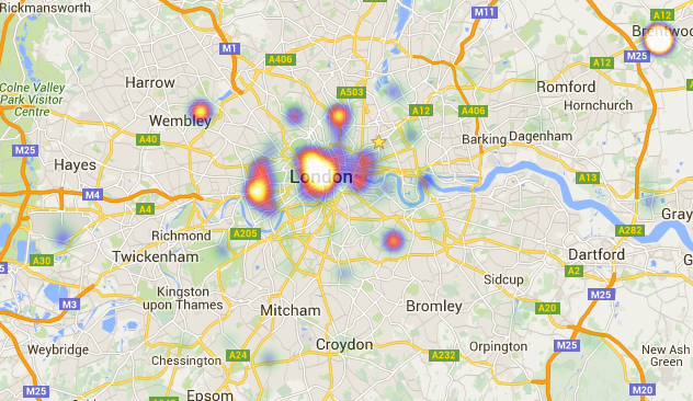 LondonMoods's tweet photo. #London Mood over 36,282 tweets. Monday, Oct 05
#socialmedia #happyMap #sadMap http://t.co/W7hYug7CVE