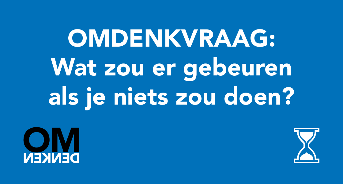 Omdenken's tweet photo. De strategie van het wachten. http://t.co/N9oCF8ZzXq