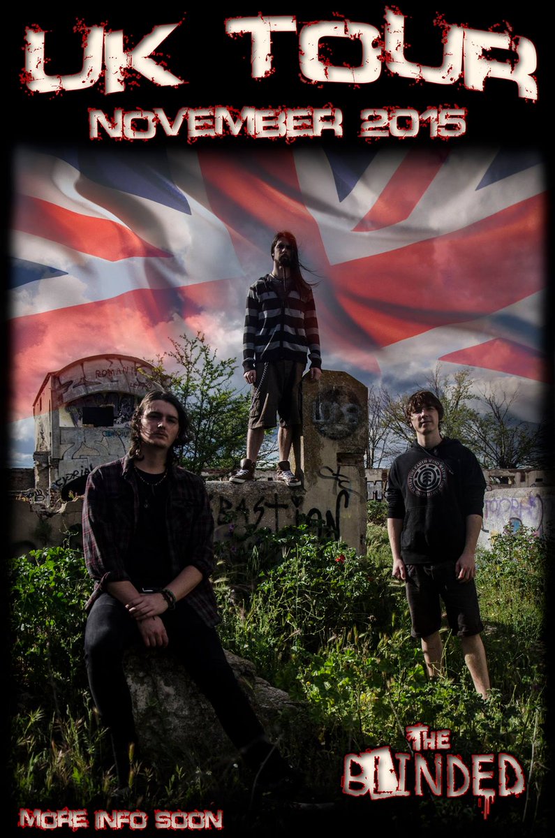 TheBlinded's tweet photo. We are going on tour!!! #uktour #theblindedontour #touring #metaltour #uktouring #metalheadtour #moshinuk #ukmoshing http://t.co/wttRp8BGm7