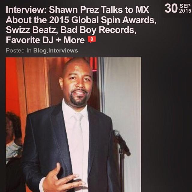 WatchTabithaNow's tweet photo. Go 2 @MusicXclusives Read my article on Shawn Prez founder of the Global Spin Awards. #RespectTheDJ #GlobalSpinAwards http://t.co/2CYhIPMNDR