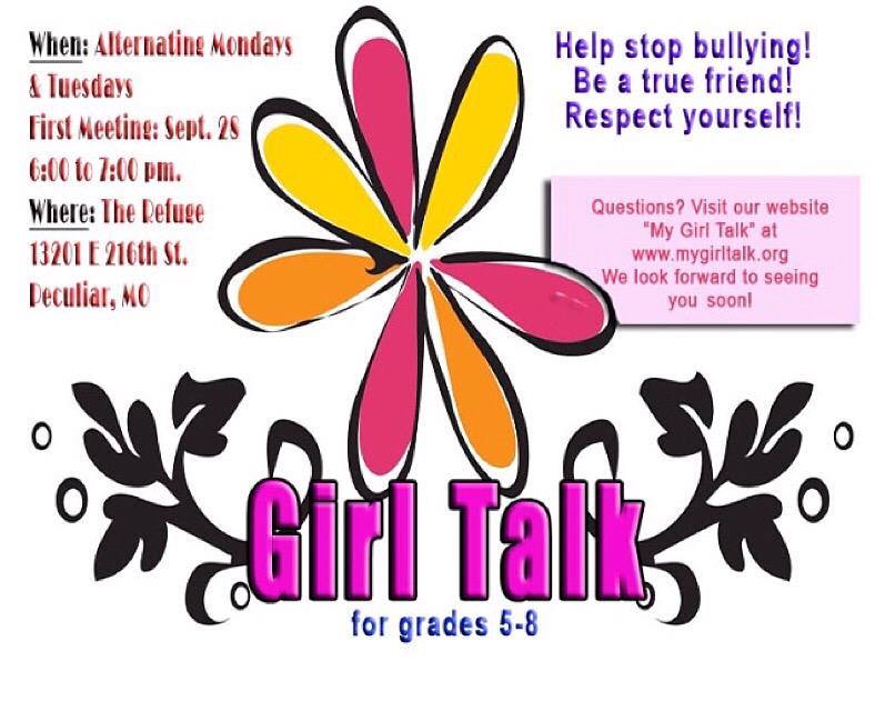 RpcaRefuge's tweet photo. Girl talk meet Tuesday this week 6-7! http://t.co/HeleG8PeNQ