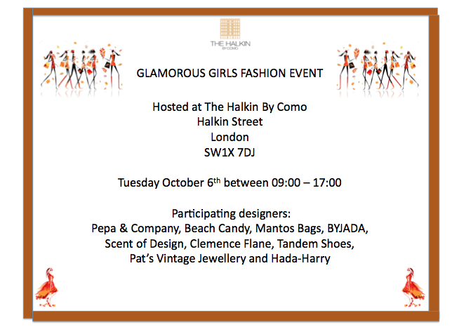 BeachCandyUK's tweet photo. FASHION EVENT TOMORROW Halkin Hotel, Knightsbridge. Beach C will be there. Pls view invitation for further details.. http://t.co/ormKNRjfAT