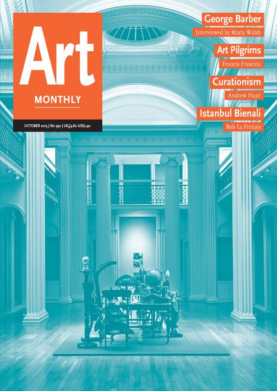 ArtMonthly's tweet image. AM October cover: Hanne Darboven’s home studio installed at Talbot Rice Gallery @talbotrice75