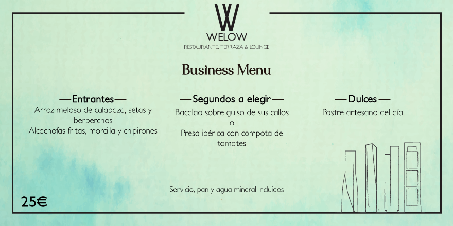WelowRestaurant's tweet photo. Esta semana te vamos a sorprender con un menú de lo más completo y delicioso😃 ¡Te esperamos! http://t.co/mKr3eNvU5g