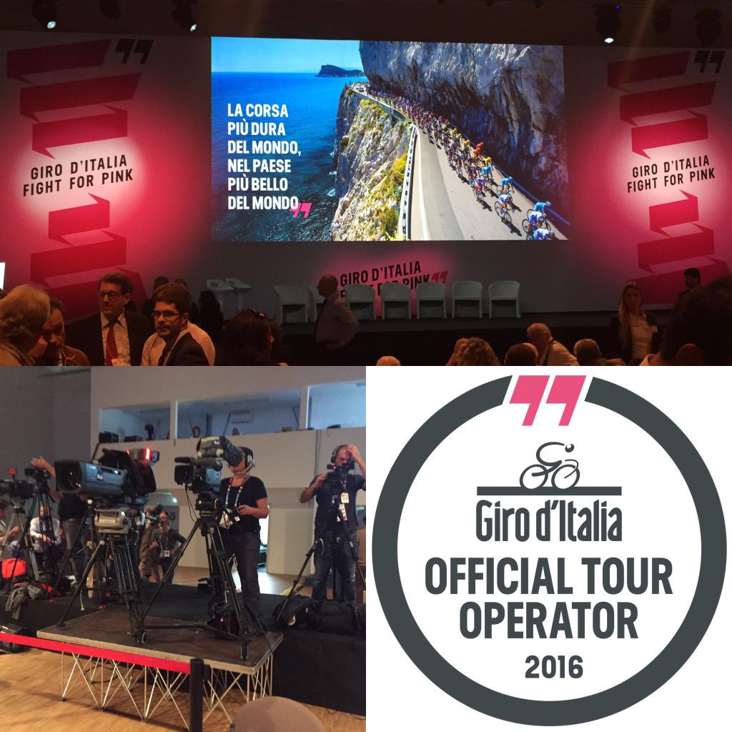 <a href="/giroditalia/">Giro d'Italia</a> 2016 presentation. <a href="/Go4Cycling/">Go4Cycling</a> is proud to be Official Tour Operator #giro #cycling #ciclismo