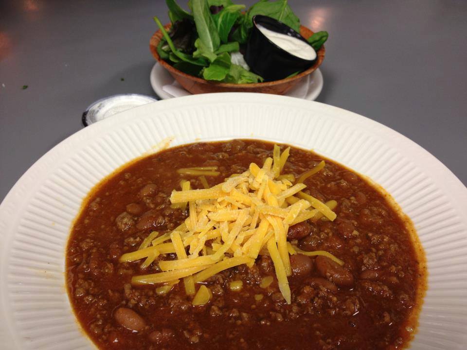 It's getting chilly outside, but our chili will warm you up from the inside!