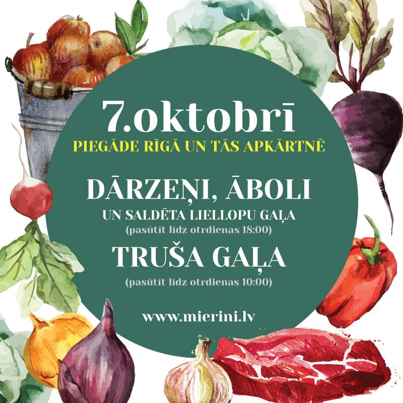 Piegāde jau trešdien. Izvēlies - mierini.lv/produkcija/ un pasūti - majasmierini@gmail.com