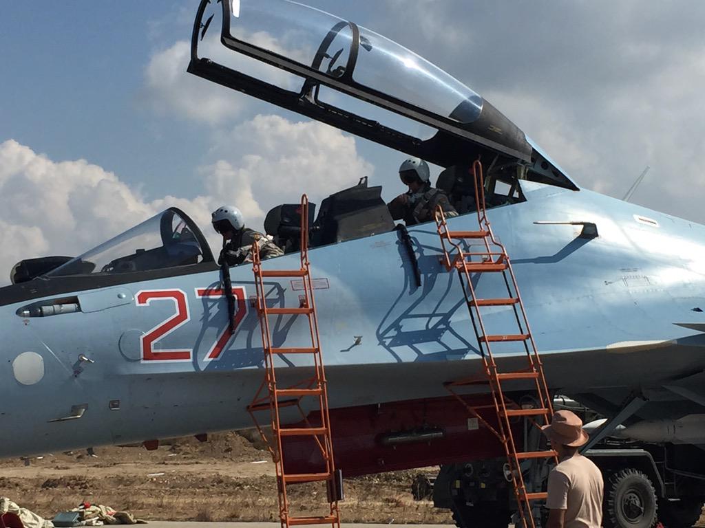 المقاتلات الروسيه في سوريا  CQjb23YXAAASval