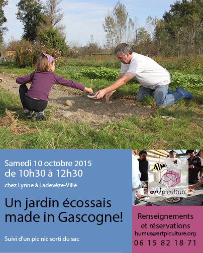 Le jardin potager comme un lieu de rencontre. #Artpiculture