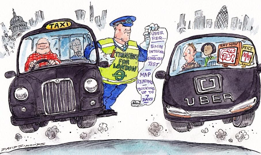 DebessCab's tweet photo. Giving drivers basic English test &amp; finger-print login will make the service safer. What's #UberLondon worried about? http://t.co/qzXVw8r3Jv