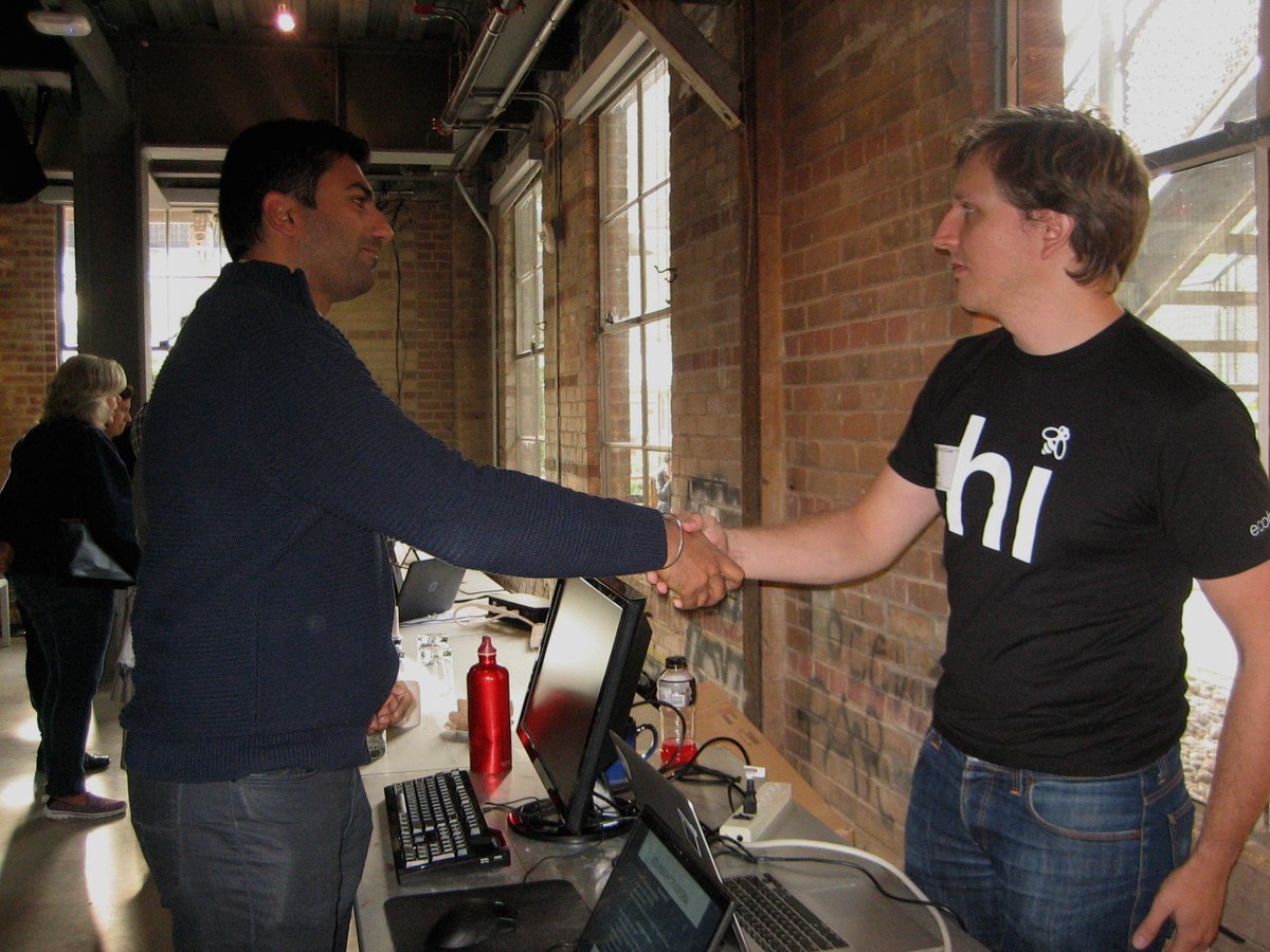GreeningSahara's tweet photo. Thank You to @TrafficJamTO  and @EGbrickworks for hosting the hackathon event - it was an amazing experience #TJTO http://t.co/RH3auh6CLc