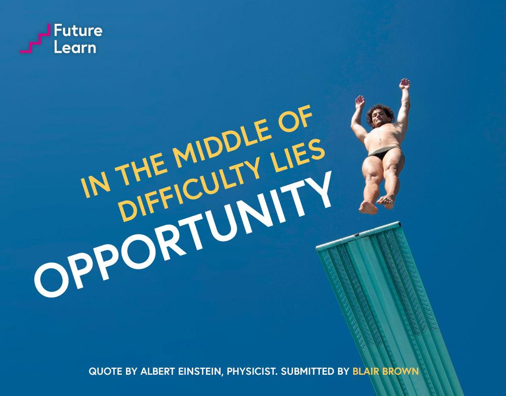 FutureLearn's tweet image. Have you plunged into our free #guidetolearning yet? Useful tips to get more from learning: bit.ly/FLguidetolearn…