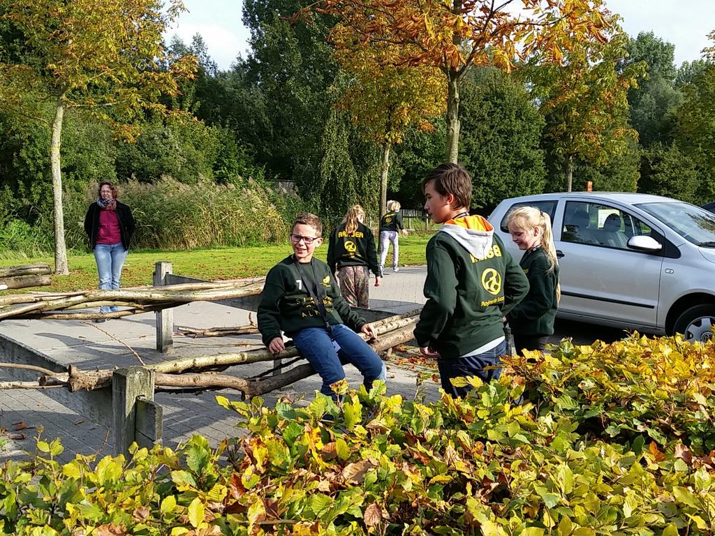 Bruggen bouwen op de kemphaan.