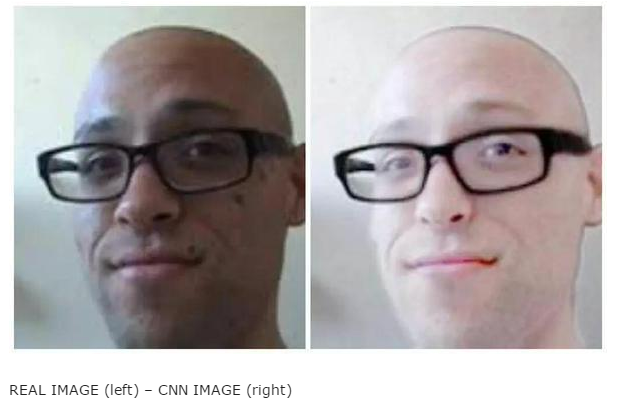 WhiteysHood's tweet photo. @ShaunKing now claiming CNN made him white, he's really as dark as the #UCCShooting suspect. http://t.co/NWzkT3ZU4i
