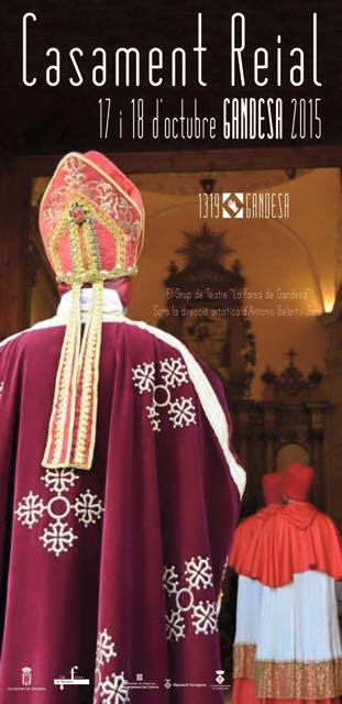 Torna el casament reial a Gandesa riberaonline.wordpress.com/2015/10/05/tor…