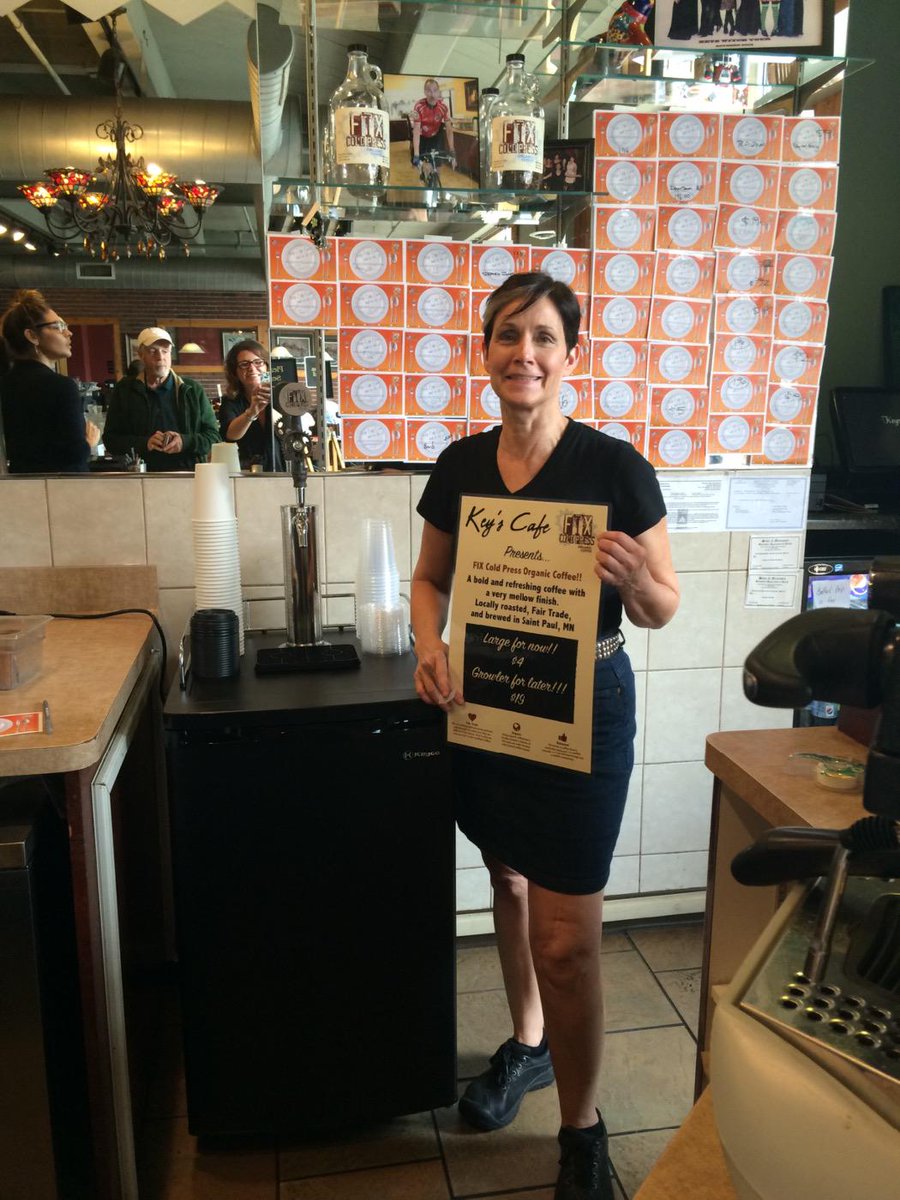 fixcoldpress's tweet image. FIX cold press now available at Keys Cafe in Saint Paul! By the glass or growler! #keyscafe #coldpress #saintpaul