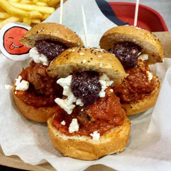 Meatheads_balls's tweet photo. Loving our first night @MarketHouseBrix . Tomorrow 100 free sliders from 5.30pm! Come early! #tastyballsofmeat http://t.co/ylNMMl5qxF