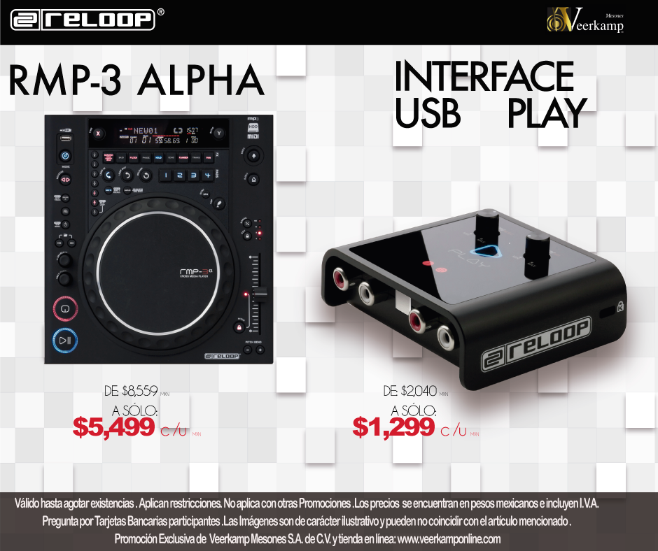 veerkamp's tweet photo. Una de las grandes promos que no te puedes perder. @ReloopDJ  está que arde 😎🎶💽.
#InterfaceUSB y #ReproductorDeAudio http://t.co/r5Mlhx5wKm