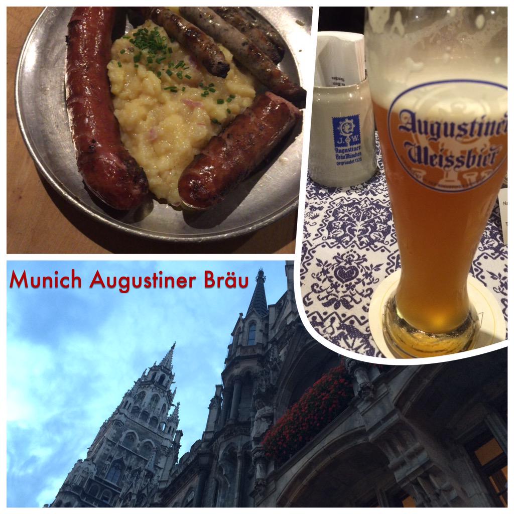 schibblock's tweet image. Great #bavaria evening at #AugustinerBräu after #exporeal2015  in #Munich