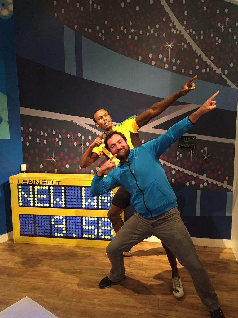 denverk's tweet photo. #ForeverFaster @PUMASouthAfrica @MadameTussauds http://t.co/Tt7qD3lUl8