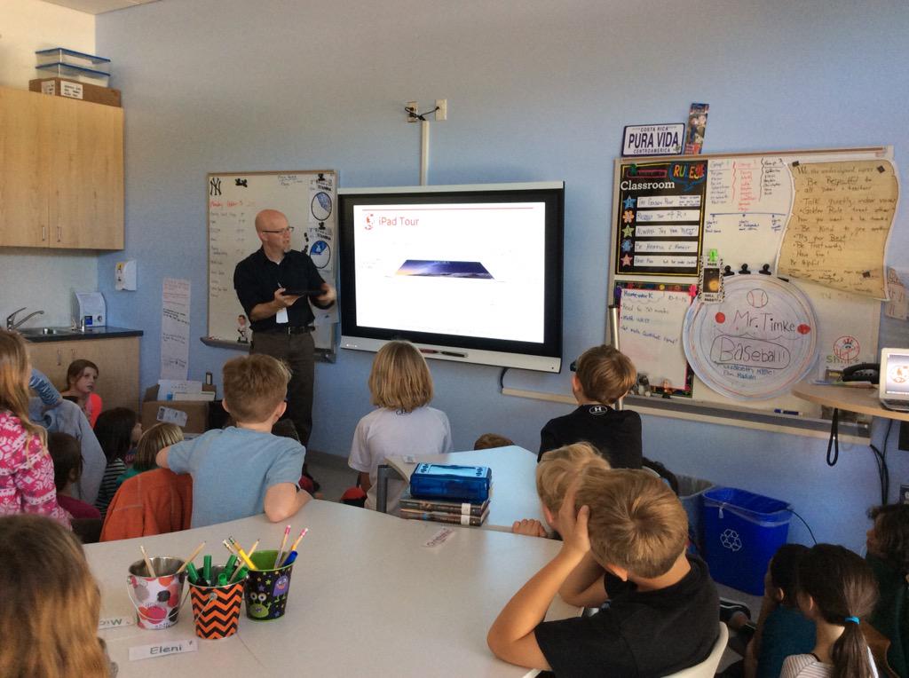 4th grade is getting their mandatory intro before getting their very own iPads! <a href="/DscAPSG4/">Discovery APS 4th</a> #bekindonline