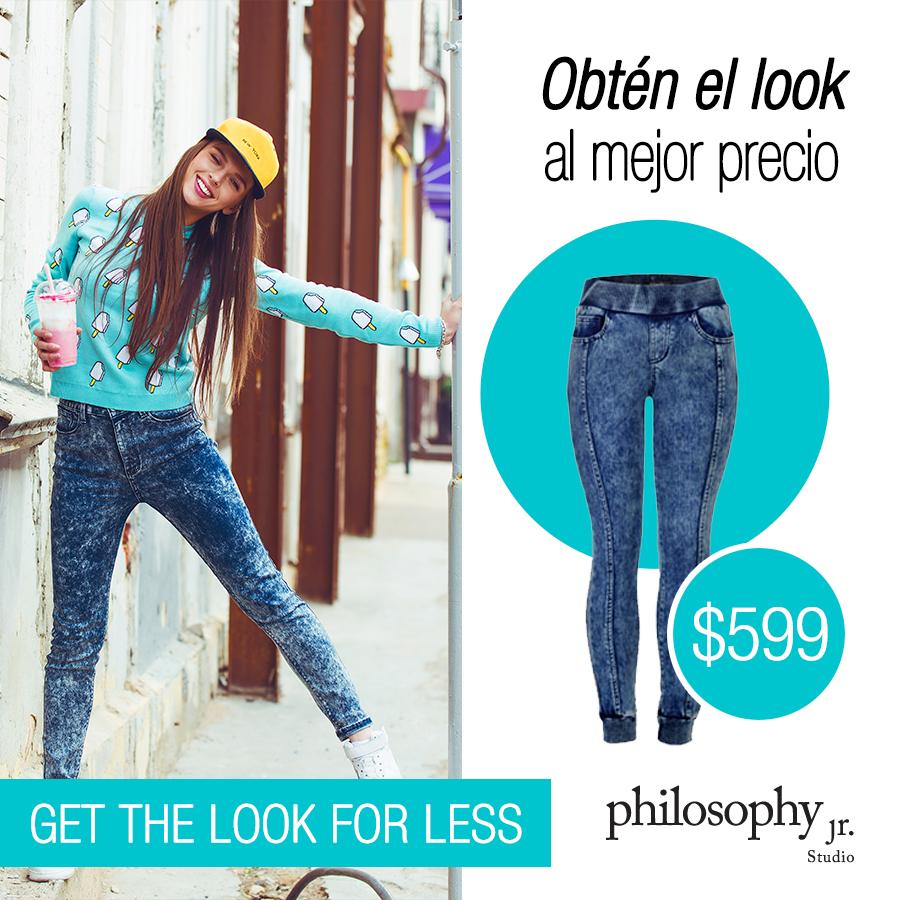 PhilosophyJr's tweet photo. ¡Atrévete a lucir como una #StreetStyler con los #AcidWashJeans! No pueden faltar en tu closet #PhilosophyJrStudio http://t.co/m56DP3SFX8