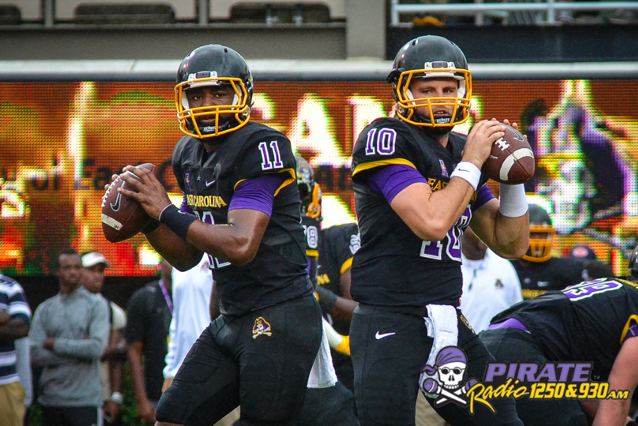 PR927FM's tweet image. #ECU Coach Ruff didn't name a starter today for Saturday's Game @ #BYU
Who would you start?
RT:  Summers
Fav:  Kemp