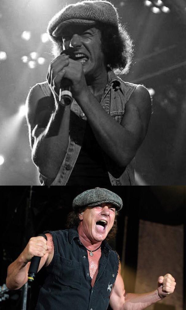 Happy Birthday Brian Johnson 
De mis voces favoritas del   