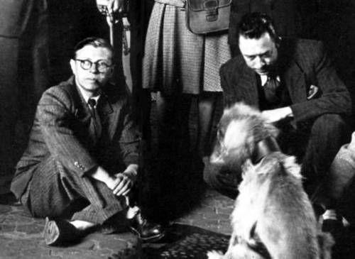 #Sartre, #Camus and a dog. #donnecomecipare <a href="/francofontana43/">Franco Maria Fontana</a> <a href="/konomoronao/">Roberta Moroni</a> <a href="/Marinamas/">Marina Zetay</a> @martamacbeal <a href="/Marinotoma/">Marino Tomà 🇮🇹🇺🇸</a> 
BSera