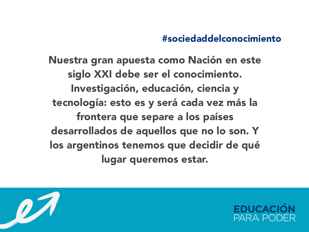 EducacionpPoder's tweet photo. Nos inspira construir un ecosistema del conocimiento que priorice la educación de calidad ¿Nos ayudás? http://t.co/wJZ21aWRhZ