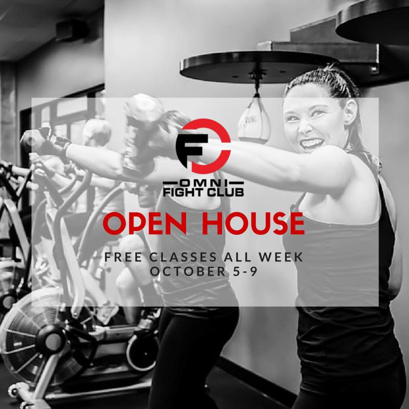 OFCAthens's tweet photo. We're FREEEEEE! Omni Fight Club Open House all this week. Take free classes and get new membership deals! http://t.co/KpDWExnasq