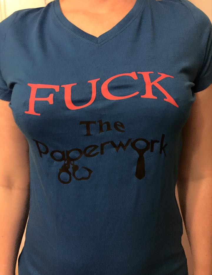 Israelgirly's tweet photo. #FifyShades - GREYtest shirts: "Fuck the Paperwork" - Get YOURS: http://t.co/9JwDIxj7a6 http://t.co/xp5Ll1v3MW