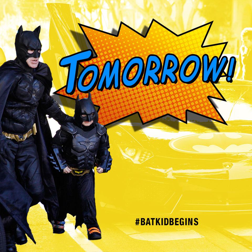 The everlasting wish that inspired a whole city. #BatkidBegins is available on DVD tomorrow