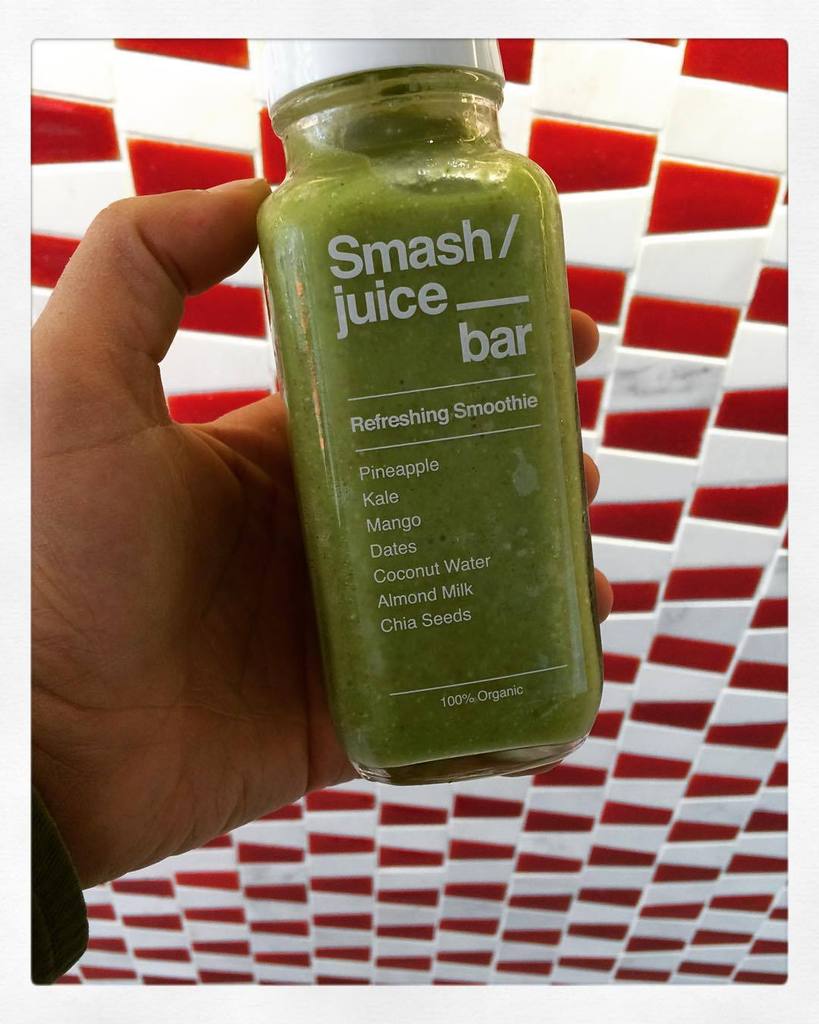 Pretty pumped to find a great juice bar around the corner from the hotel. <a href="/smashjuicebar/">Smash Juice Bar</a> n… ift.tt/1iZYqvB