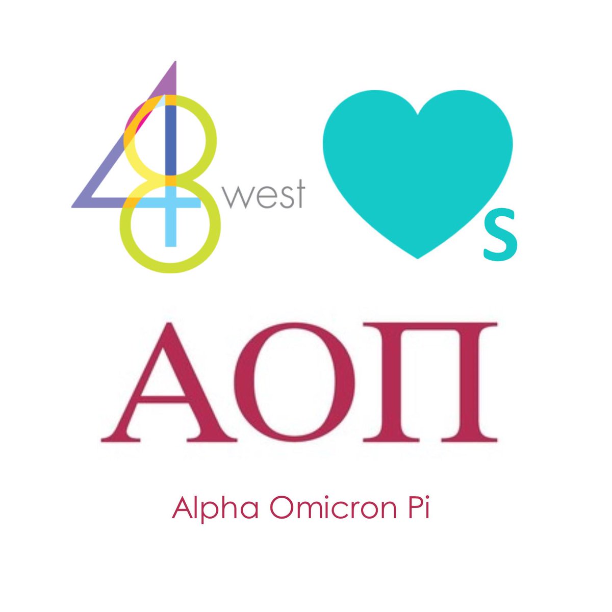 48west's tweet photo. Retweet this photo to help Alpha Omicron Pi win $150 for their philanthropy! http://t.co/2hScRPsYhL