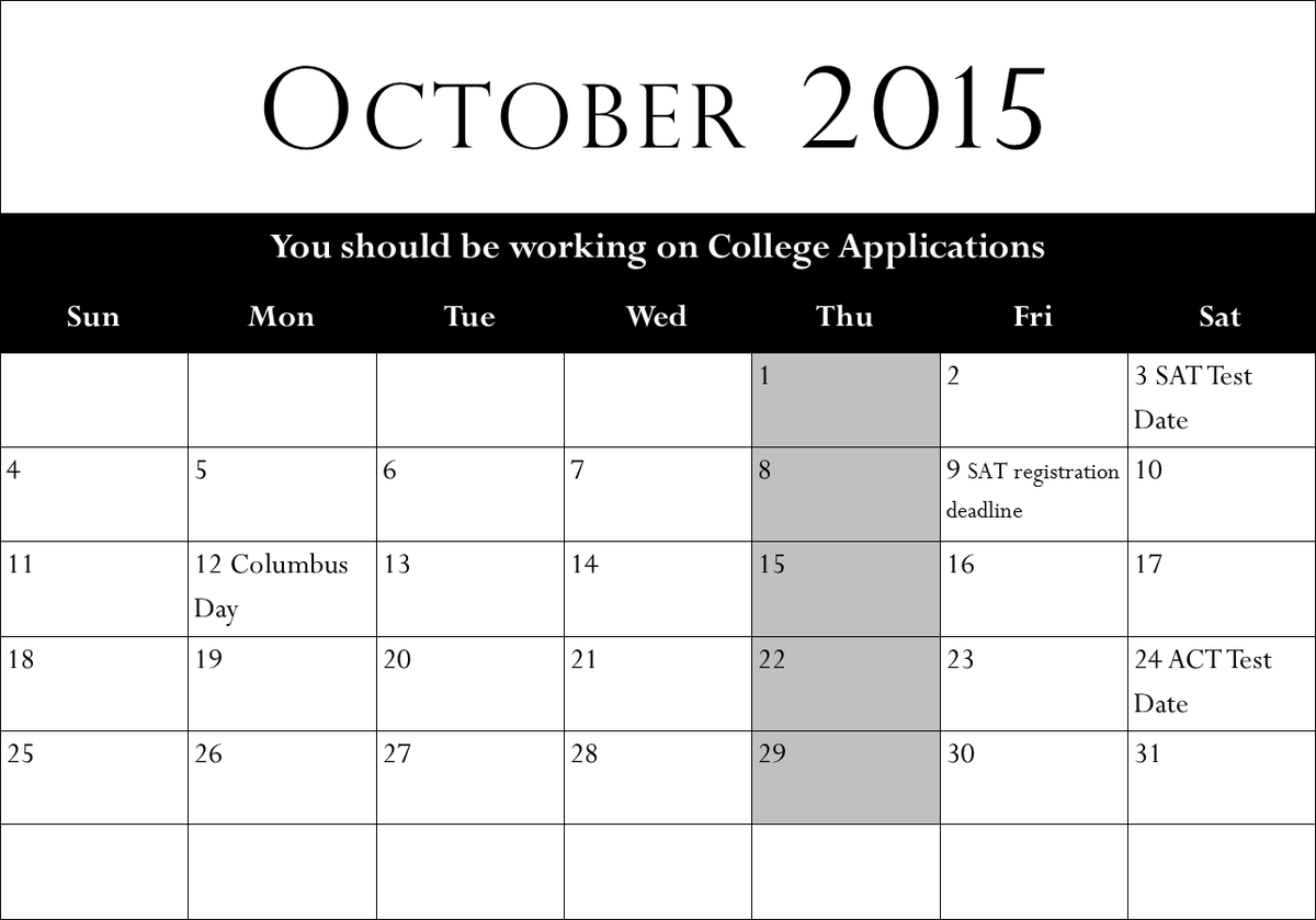 This is the season for filling out college applications.Get started applytexas.org  commonapp.org