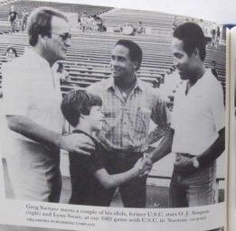  Happy Birthday Coach! Thats me, sunglasses on, in stands, behind OJ 