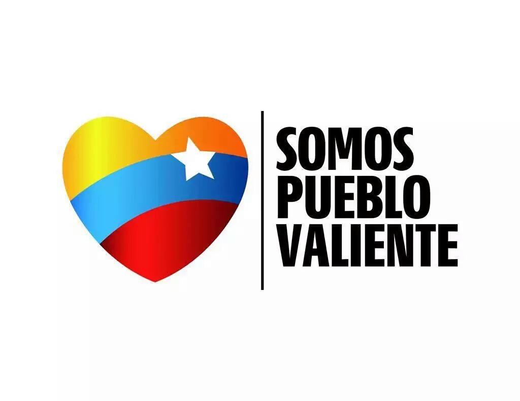 Somos Bolivarianos y Chavistas 
#SomosPuebloValiente