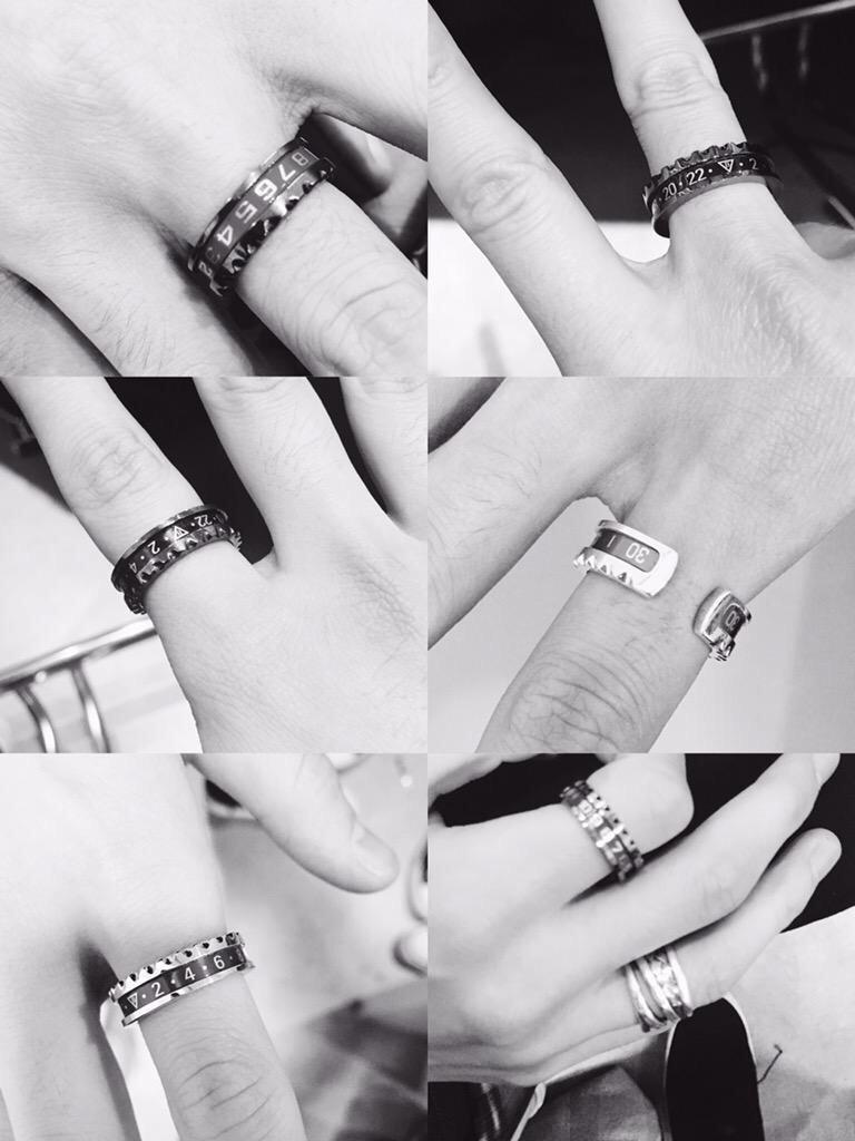 #BOOSTICSUPPLY
今更だけどこの指輪って流行ってるんだね＼(^o^)／！