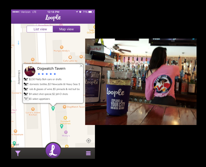 Did you know <a href="/DogWatchTavern/">DogWatch Tavern</a> in Fells has awesome HH Monday Specials? Download Loople to see more! #Loople #Mondays