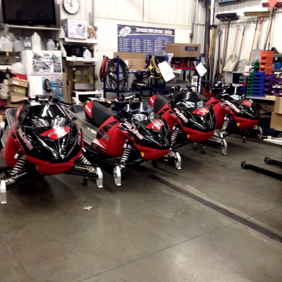 Counting down the days until our new #polarissnowmobiles arrive and the race shop is filled with happiness again!