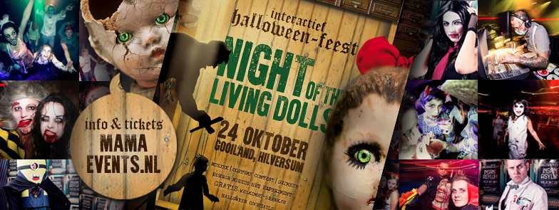 Uniek interactief #Halloween-feest @locatiegooiland! Tickets mamaevents.nl #hetgooi #hilversum #mediastad