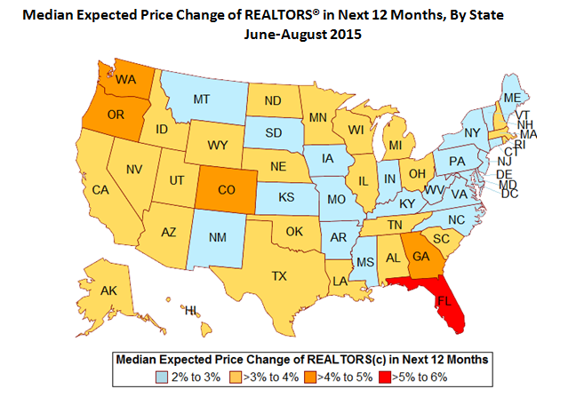 NAR_Research's tweet photo. REALTORS® Expect Price Growth Moderate in Next 12 Months. http://t.co/BQSoSfbuc0 http://t.co/BD47HaGSdu
