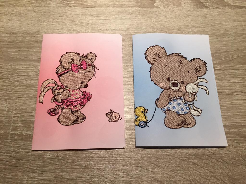 borduurhoekjetx's tweet image. Wat nieuws uitgeprobeerd, borduren op een kaart. Voor een speciale kaart kunt u ook terecht hij Borduurhoekje Texel