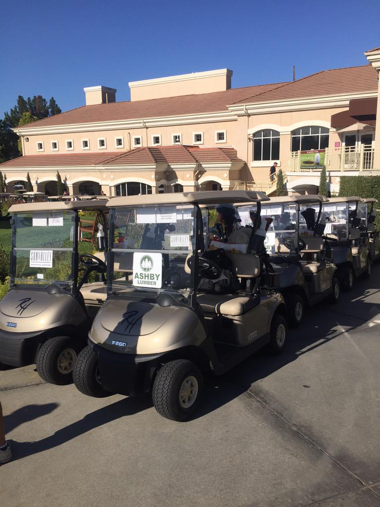 FriendsofCamp_'s tweet photo. @DanAshleyABC7's 19th annual golf tournament is at Roundhill Country Club today! Shotgun in 20 mins #FOCC2015 http://t.co/9Cq7DRnwxv