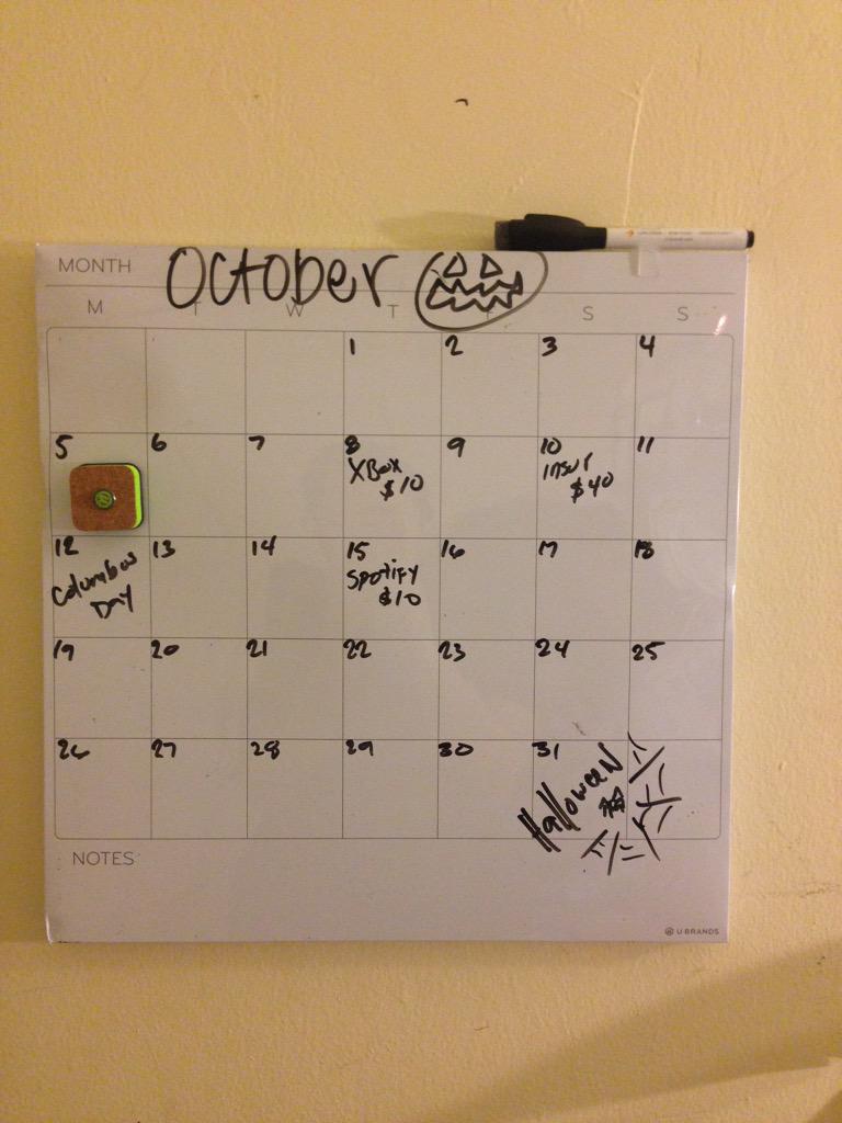 PatsyPook's tweet photo. Yes, #ColumbusDay has to be in my calendar #noschool #yey http://t.co/mTF5ENVnee