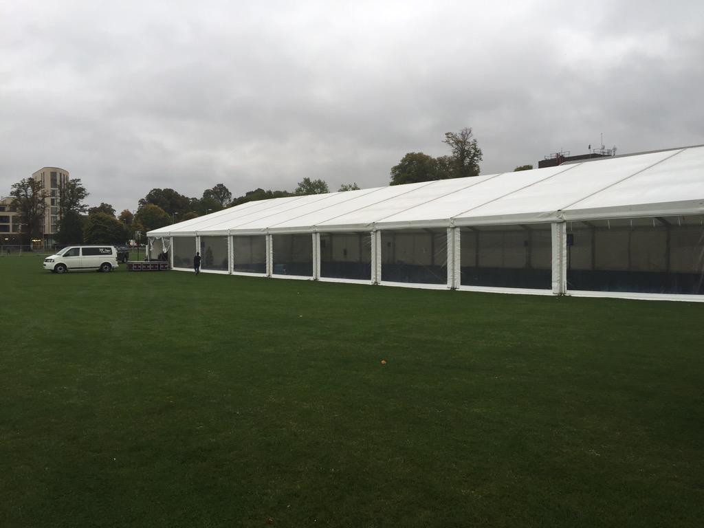 Panoramic window walls look Fabulous on the marquee