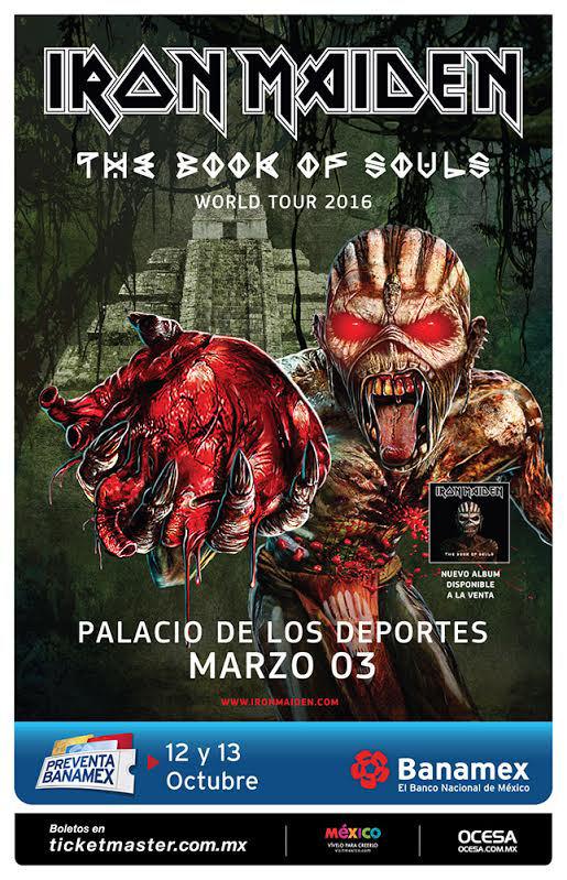 PAREN TODO: ¡Iron Maiden en Ciudad de México y Monterrey! sopit.as/1FSRzyF