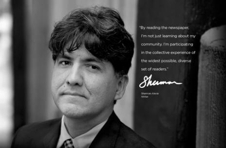 Happy Birthday Sherman Alexie! 