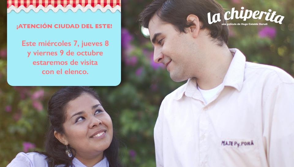 LaChiperitapy's tweet photo. ¡Tenemos una linda sorpresa para vos! No te pierdas de ir a ver la película con nuestro elenco de actores http://t.co/iNXtLHYkhj